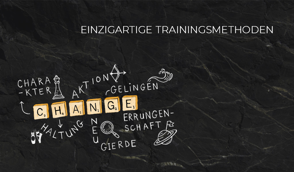 EINZIGARTIGE TRAININGSMETHODEN